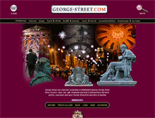 Tablet Screenshot of george-street.com